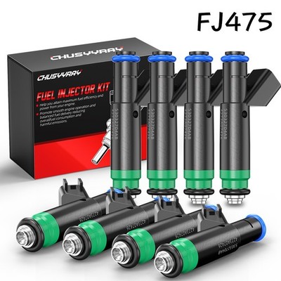 8PCS Fuel Injector INJ504 for Dodge Jeep Chrysler Mitsubishi Durango 4.7L 01-07