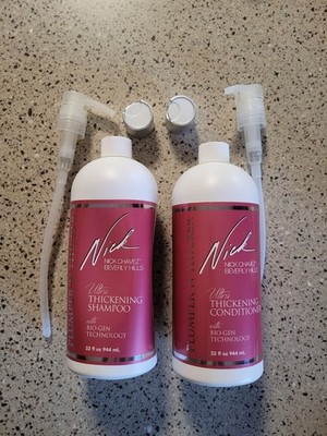 Nick Chavez Plumper N Thicker Ultra Thickening Shampoo & Conditioner 32 fl oz Ea