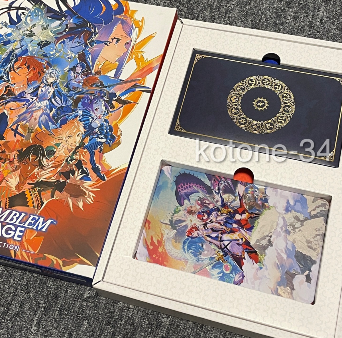 Fire Emblem Engage Divine Edition Steelbook Art Card Elyos Japan