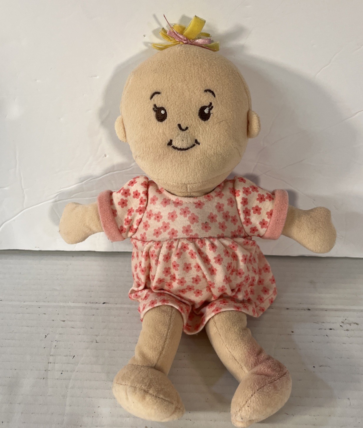 Manhattan Toy Wee Baby Stella Doll 12&rdquo; Plush Blinde Hair F