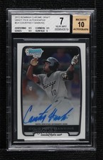 2012 Bowman Draft Chrome Picks Courtney Hawkins #BCA-CH BGS 7 Auto 0w8f