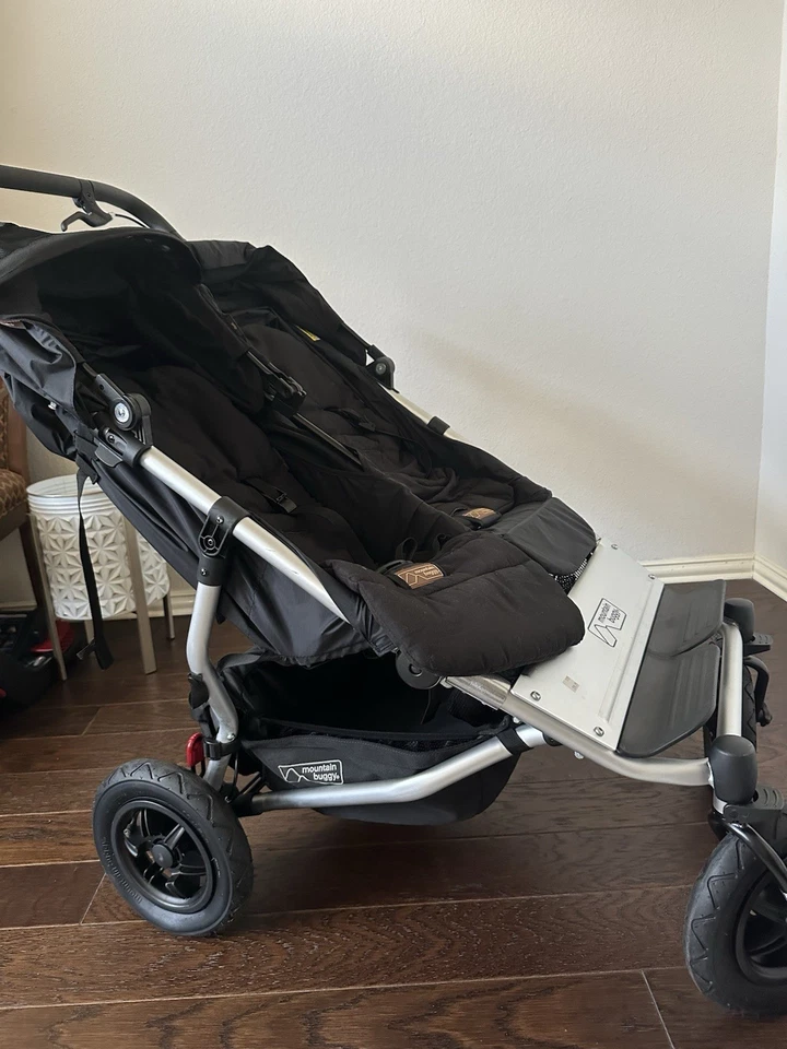 Mountain Buggy Duet Double Stroller - Twin Stroller, Pram - Image 4 of 4