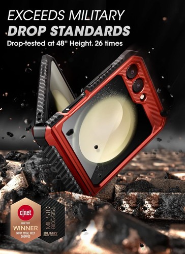 For Samsung Galaxy Z Flip 6 (2024) SUPCASE Military-Grade Protection Case Cover - Picture 23 of 31