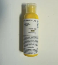 2 OZ Leather Dye Yellow Colorex Capeskin Finish Automotive/Furniture/Fashion