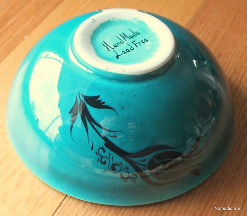 Turkish ceramic bowls - 16cm, handmade, hand painted Decorative Jade Green - Picture 25 of 29