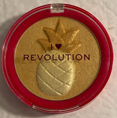 I Heart Revolution Makeup Shimmering Highlighting Powder Shade Pineapple 0.32 oz