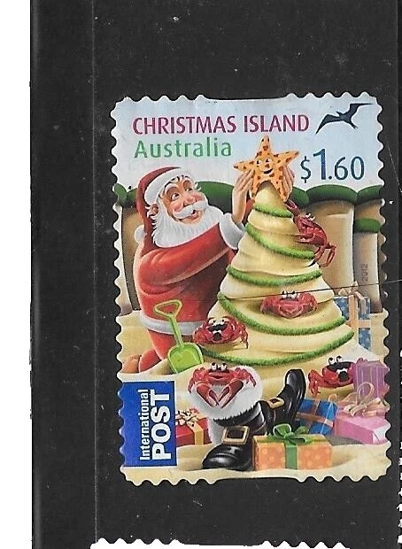 Estampillas de la isla de Navidad usado