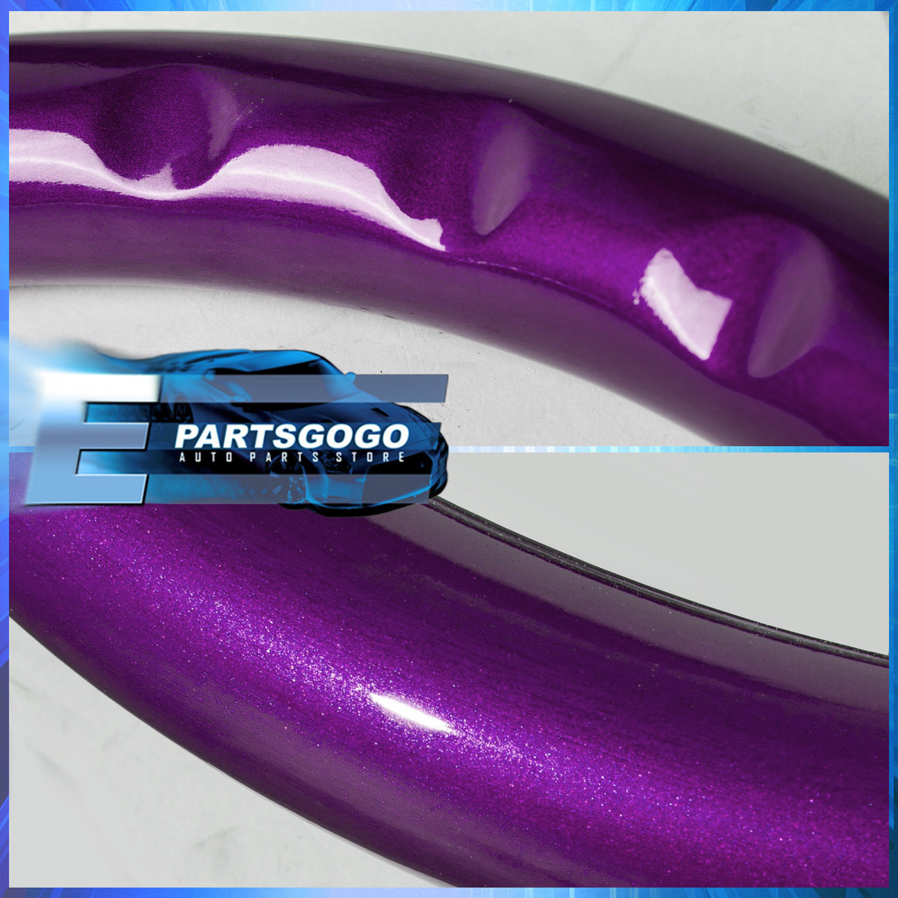 Purple Wood Deep Dish Steering Wheel + Quick Release Extender For 96-15 Civic