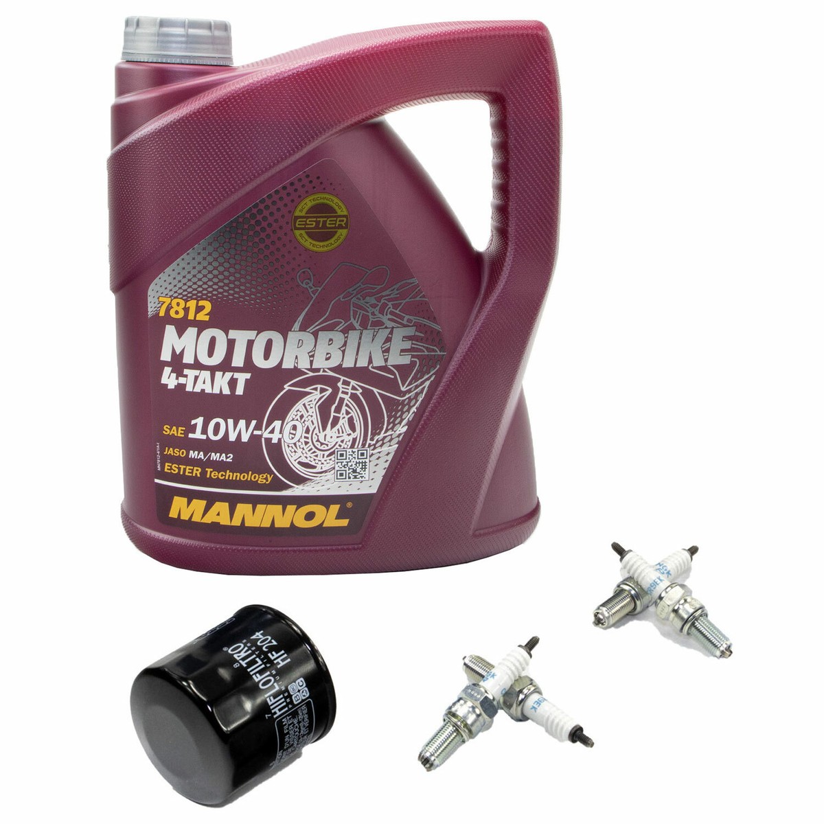 Set 4L Öl Für Kawasaki VN 900 VN900 06-17 Wartung Luftfilter