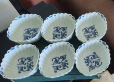 Antique Japanese Arita porcelain or Chinese Export Plymouth ?  set 6 Bowls