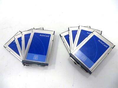 Lot 8 ActivCard ZFG-9812-AC smart card Access Card Reader 