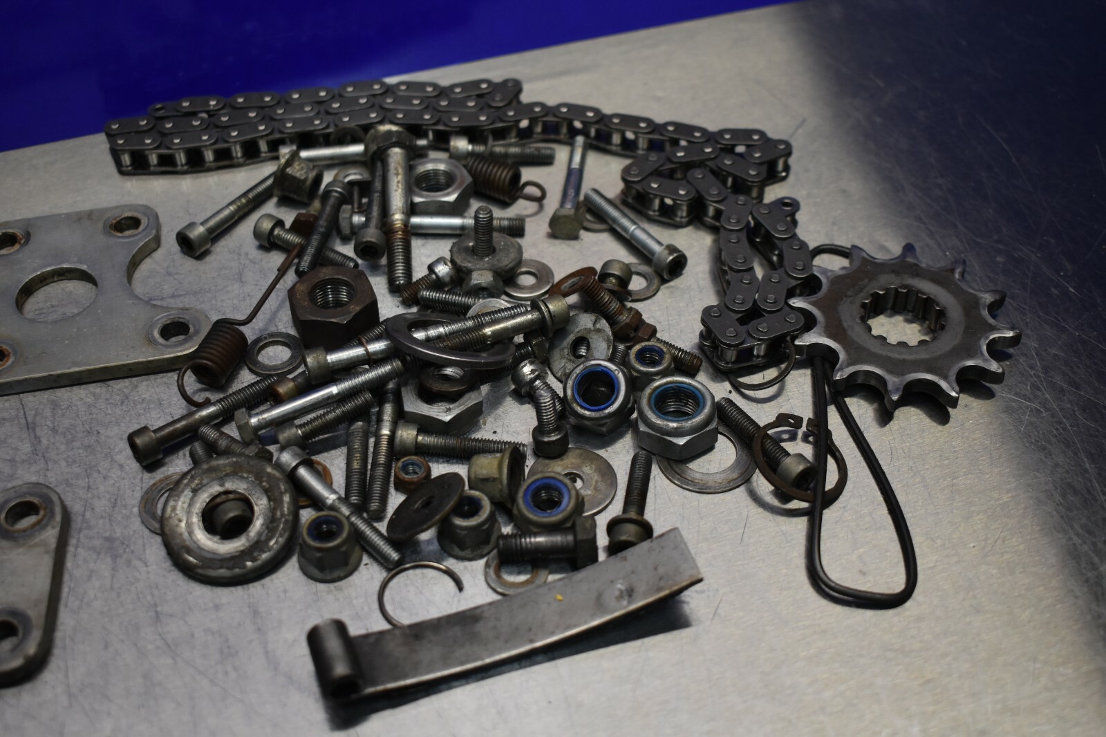 1986 Husqvarna 500 4s Motocross Parts Lot Bolts   tx te 86 