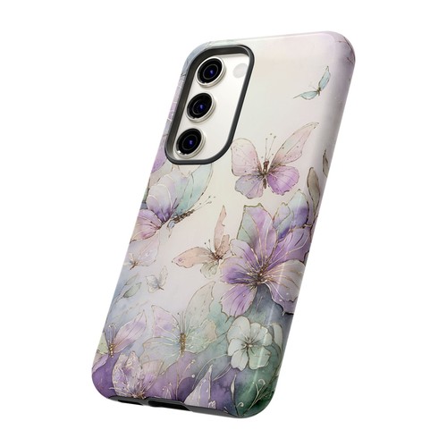 Spring Butterfly Phone Case, Elegant Nature-Inspired Design Cover | X53 - 第 216/272 張圖片