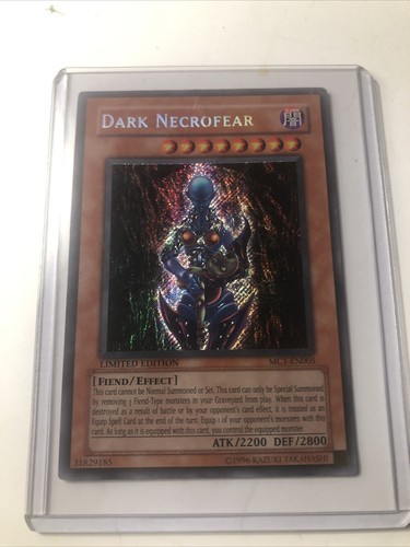 Dark Necrofear Mc1-en005 Labirinto dell'Incubo Edizione Limitata Yugioh! - Foto 9 di 10