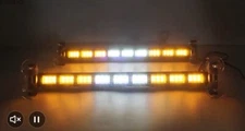 80W 17 Inch LED Light Bar - Truck Emergency Flasher Light Bar