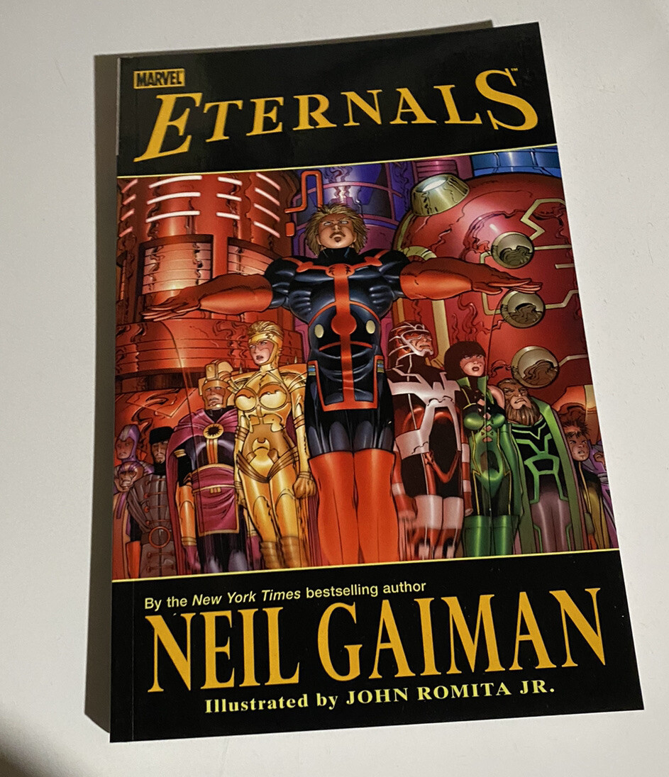 MARVEL COMICS - THE ETERNALS by NEIL GAIMAN Softcover TPB John