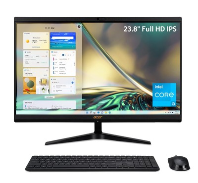 Acer Aspire C24 AIO Desktop | 8GB DDR4 | 512Gb | Wi-Fi 6 | Intel i3 12th Gen