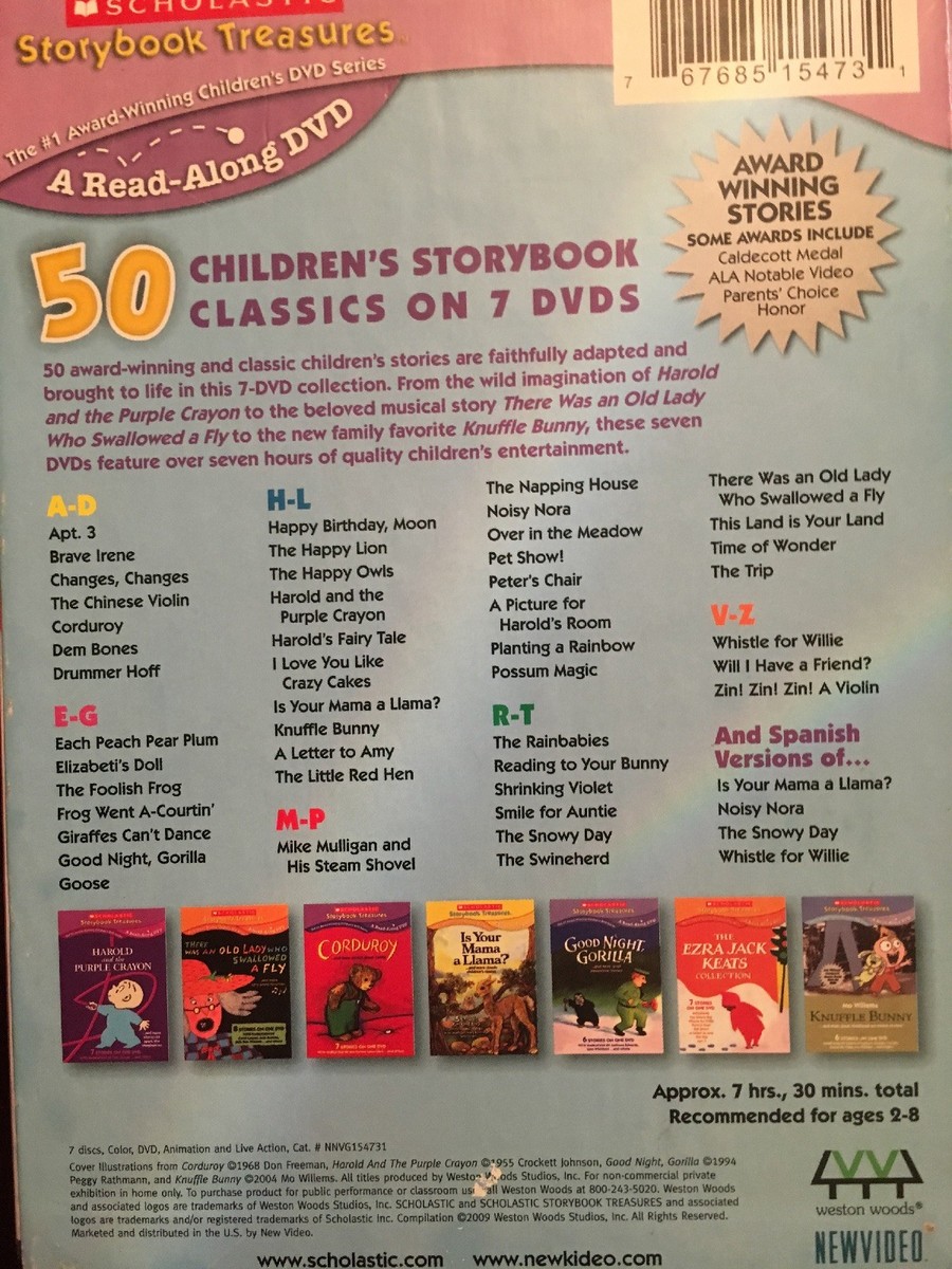 Scholastic Storybook Treasures - My Very First Treasury of 50