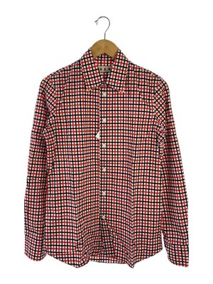 MARNI Long Sleeve Shirt 46 Cotton Red Check DYR65 Used | eBay