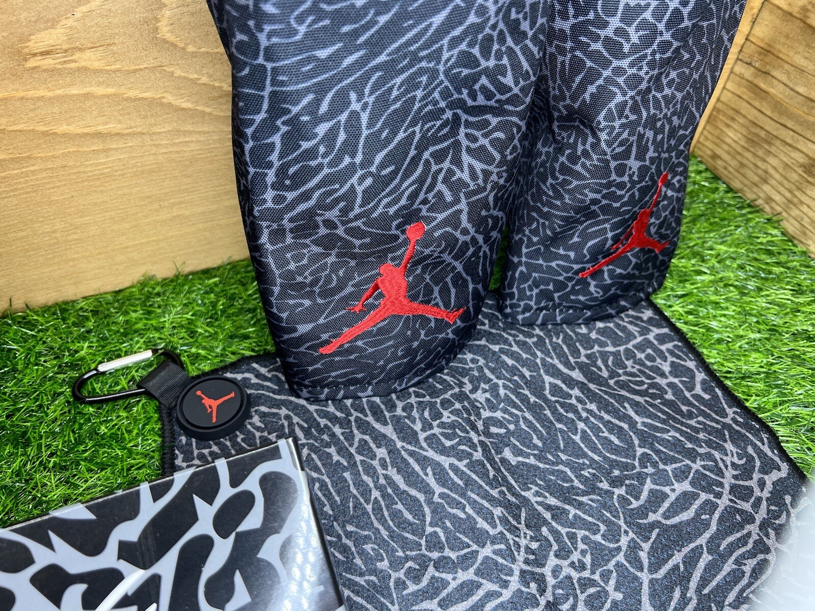 Air Jordan Golf Elephant Print Towel (BLACK) eBay