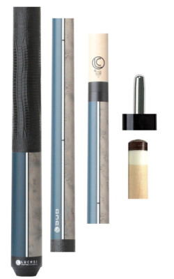 NEW Lucasi Duo LZDU15 Pool Cue - 11.75mm Zero Flexpoint Shaft