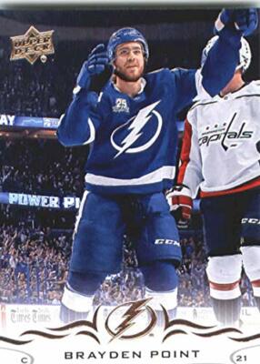 2018-19 Upper Deck Series 1 #163 Brayden Point - Tampa Bay Lightning