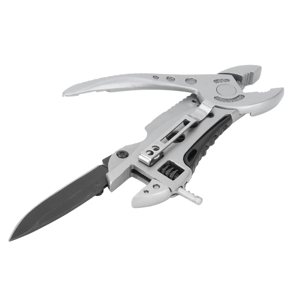Multi Tool Adjustable Wrench Screwdriver Emergency Gear For Survival DEK