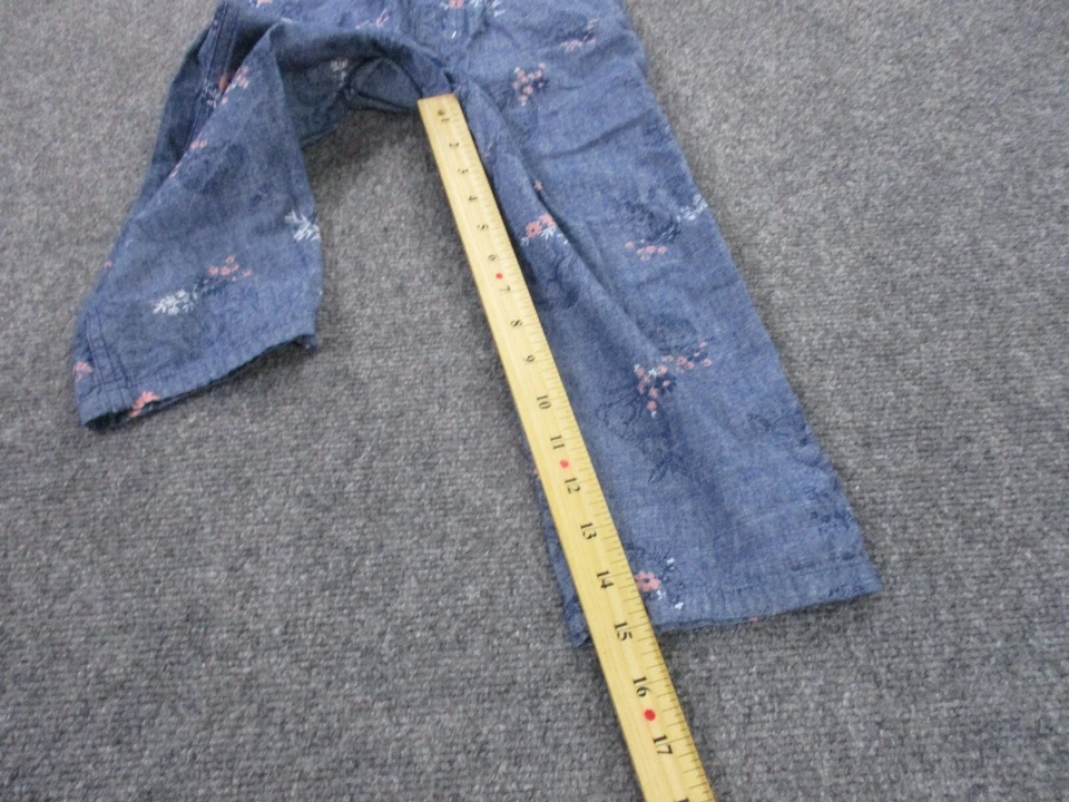 Mono Carhartt Niñas 4 Azul Lona Floral Ligero Animales Trabajo Juventud Foto 3 de 4