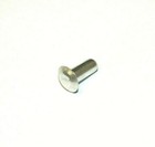 1/8 X 5/16 Solid Aluminum Rivets - Plain Finish Round Head (1 Pound Pack ~1,423 Pieces)