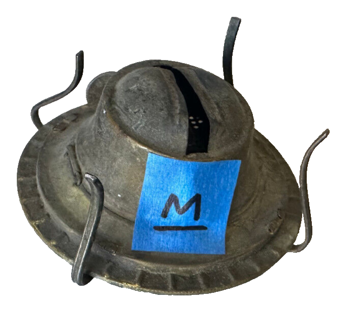 Vintage Lamp Part Brass Kerosene Gas Oil Burner Eagle P & A Connecticut #M-image