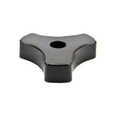 Analogis Single-Puck PS-45 sternförmig Kunststoff schwarz Höhe 9 mm 20035