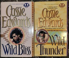 2  Cassie Edwards Historical Romance VTG HTF