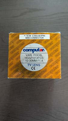 Computar HG3Z1014FCS 1/2 Zoll 10-30mm F1.4 Varifocal, Video Auto Iris