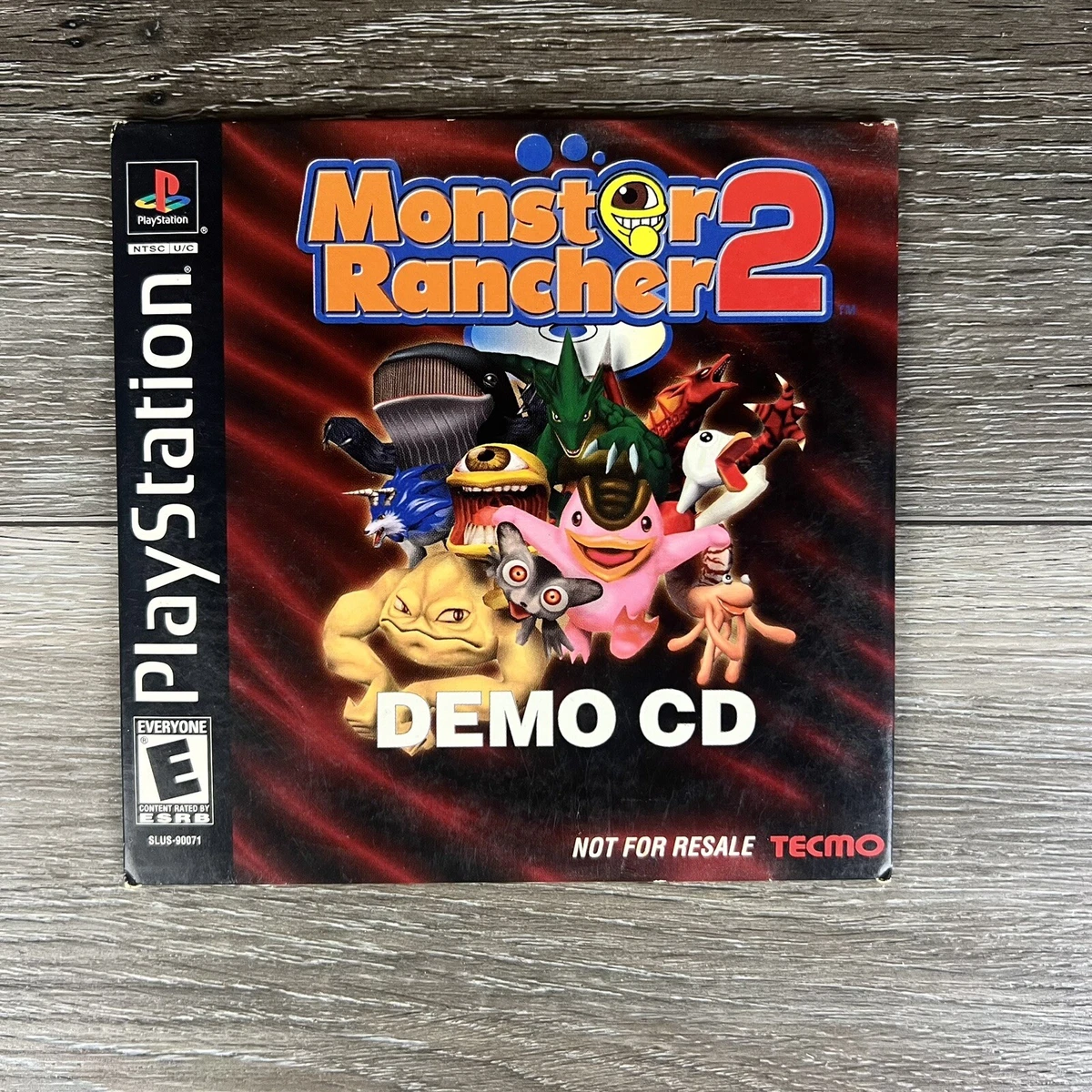 Monster Rancher 2 Demo CD PS1