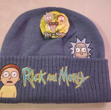 MIP - Rick  Morty Staring Face Beanie / one size fits most
