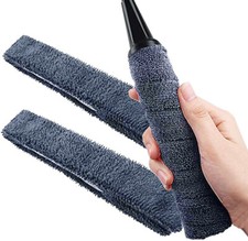 CARLTON AEROGEAR TOWEL GRIP DARK GRAY 12MROLL for TENNIS, BADMINTON RACQUETS