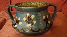 Artistico Nouveau Tedesco Artistico Ceramiche Ciotola Datato 1912 Bremer