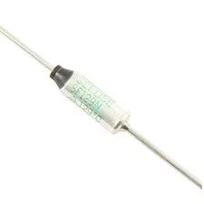 5Pcs NEC SCHOTT Microtemp Axial Thermal Fuse Cutoff SF129N 129 ℃250V 10A