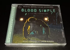 BLOOD SIMPLE Deluxe Soundtrack CD Carter Burwell Varese Ltd 2000 OOP NEW SEALED