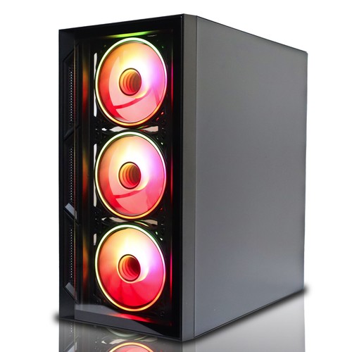 Gaming PC i5 8th Gen | RX 580 8GB | 16GB RAM | 240GB SSD + 500GB HD | Win 11 RGB - Picture 6 of 9