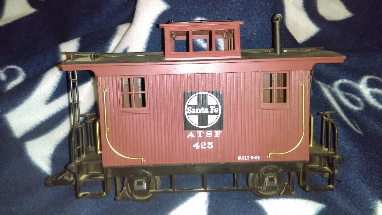 Big Hauler Freight Train Caboose by Bachmann For Set 1988 Big Hauler Freight Train Caboose by Bachmann For Set 1988
