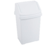 Image of 8L 25L 50L Swing Top Bin Waste Recycle Dustbin High Grade Plastic UK