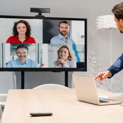 USB Computer Webcam with Single Microphone for Windows Hello Computer Web Camera