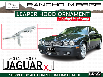 NEW Genuine Jaguar Leaper Hood Ornament XJ 2004-2009 (SEND VIN FOR