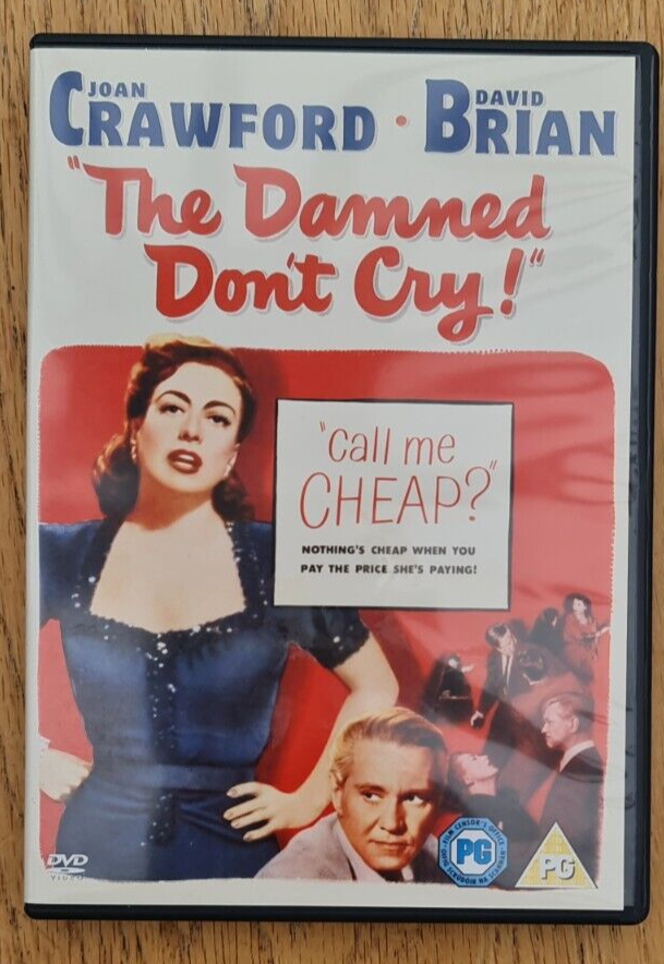 The Damned Don't Cry! 1950 Joan Crawford & David Brian 2005 Warner Bros. DVD