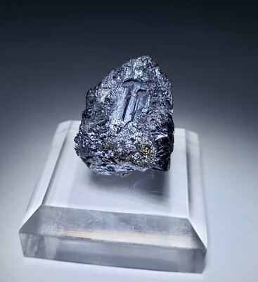 ***FANTASTIC-Sparkling Pyrargyrite w/Golden Pyrite, TN mine Mexico***