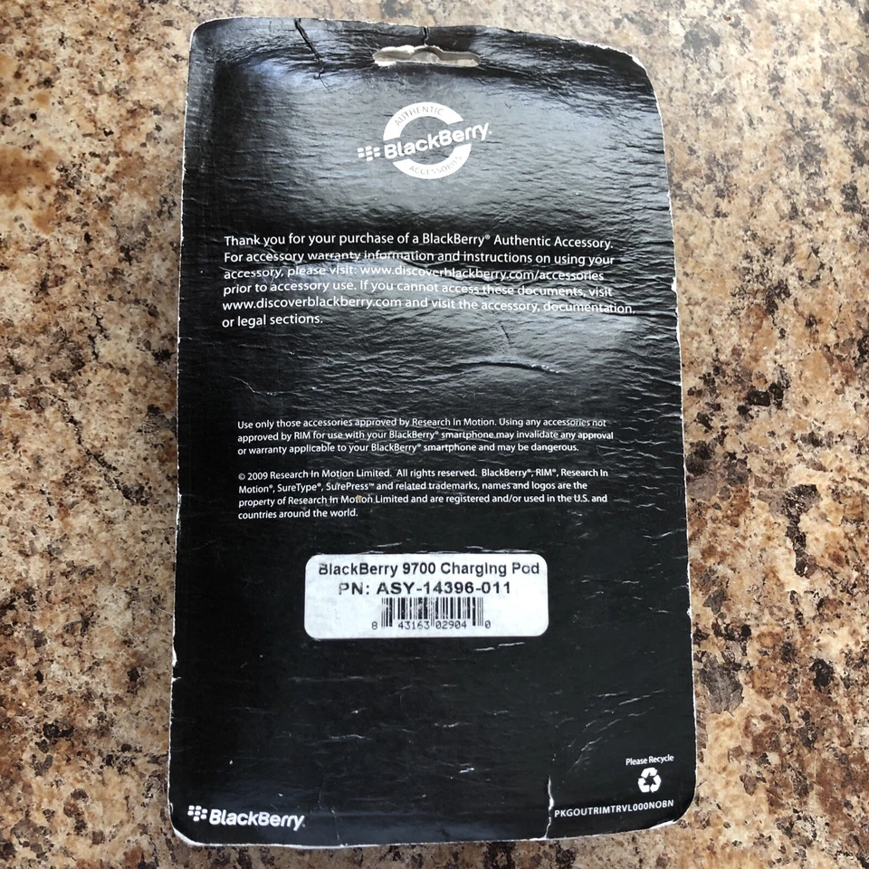 Настольная зарядная подставка BlackBerry Bold 9700 9780 ASY-14396-011 - Изображение 2 из 2