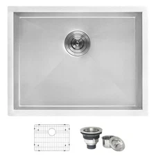 Ruvati 21″x18″x12″ Deep Laundry Utility Sink Undermount  - RVU6121 (110971)