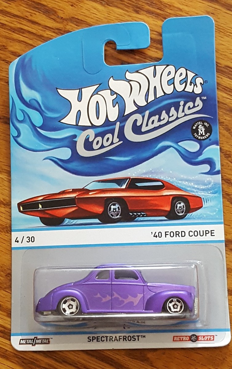 Hot Wheels Cool Classics '40 Ford Coupe Classic Color: Purple MOC
