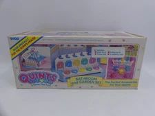 VINTAGE 1990 TYCO QUINTS BATHROOM AND GARDEN PLAYSET MIB SEALED